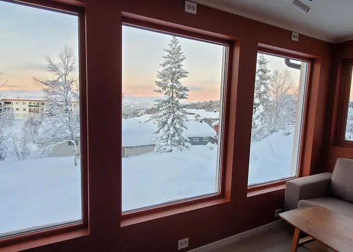 Amazing View With Exclusive Location 公寓 特罗姆瑟